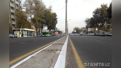 'TOShKENT KO`ChALARIDA AJRATUVChI TO`SIQLARNI DEMONTAJ QILISh IShLARI DAVOM ETMOQDA'ning rasmi