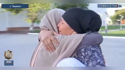 Изрображение 'Видео: история жительницы Сурхандарьи, чей муж примкнул к рядам боевиков в Сирии'