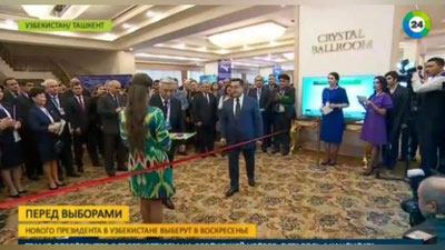 Изрображение 'ТЕЛЕКАНАЛ "МИР 24" ОБ ОТКРЫТИИ ПРЕСС-КЛУБА ELECTIONS.UZ-2016 (ВИДЕО)'