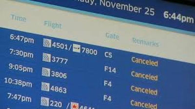 'O`rta G`arbda yuzlab reyslar bekor qilindi 'ning rasmi