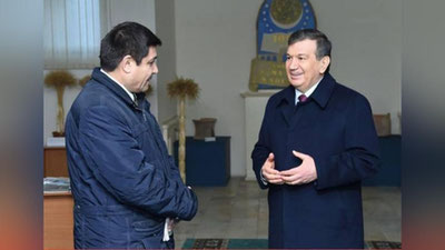 '​Shavkat Mirziyoev Xivadagi Pahlavon Mahmud maqbarasini ziyorat qildi'ning rasmi
