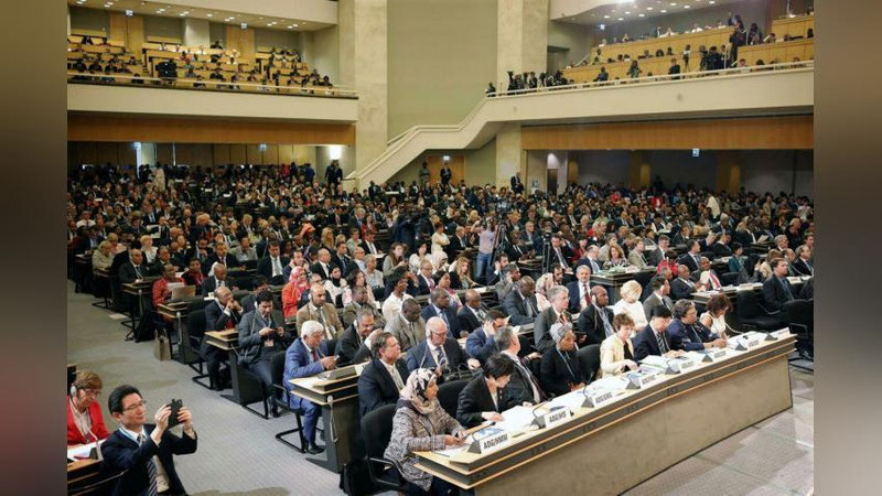 Изрображение 'ГЛАВА МИНЗДРАВА ВЫСТУПИЛ НА ВСЕМИРНОЙ АССАМБЛЕЕ ЗДРАВООХРАНЕНИЯ'