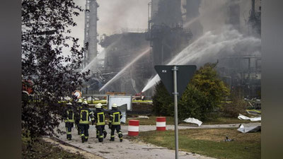 'Germaniyadagi neftni qayta ishlash zavodida katta yong`in sodir bo`ldi'ning rasmi
