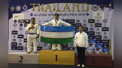 'Tailanddagi chempionatda 9 ta medalni qo`lga kiritgan sportchilarimiz yurtga qaytdi'ning rasmi