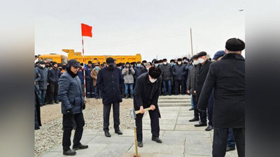 'Amudaryo ustida Xorazmni Qoraqalpog`iston bilan bog`lovchi 413 metrlik ko`prik qurilishi boshlandi'ning rasmi