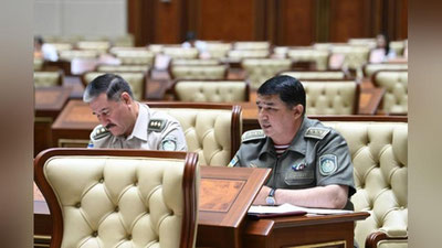 'Milliy gvardiya huquqbuzarlik bo`yicha bayonnoma tuzishi va ularni sudga yuborishi mumkin'ning rasmi