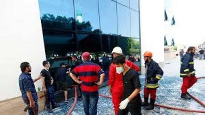 'Liviya milliy neft korporasiyasi shtab-kvartirasida otishma ro`y berdi'ning rasmi