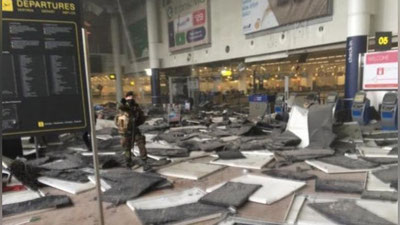 Изрображение 'В аэропорту Брюсселя произошел теракт: 17 погибших'