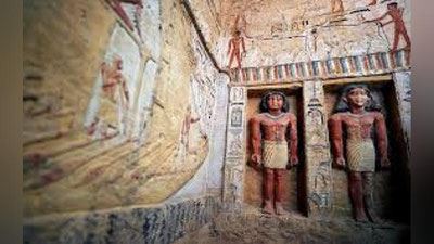 'Qohira yaqinidan qadimiy maqbara topildi 'ning rasmi