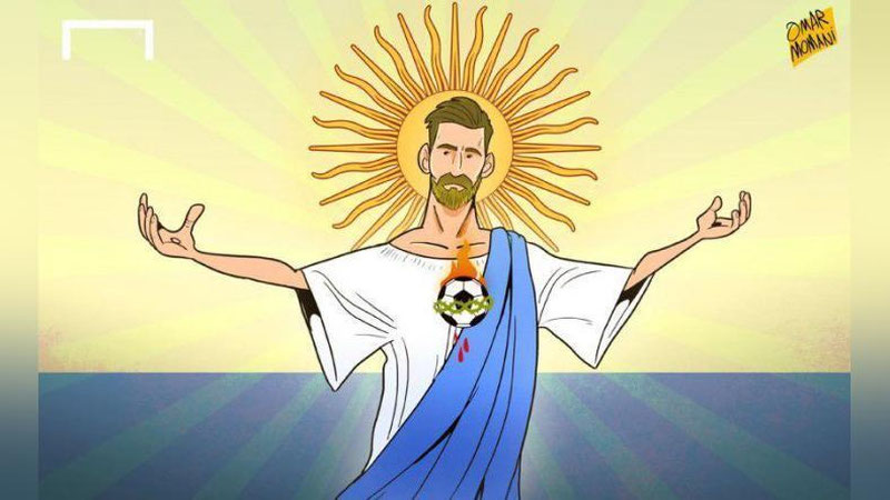 'OMAR MOMANI: "MESSI XALOSKOR"'ning rasmi