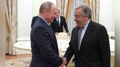 'БМТ котиби Путин билан учрашув ўтказди'ning rasmi