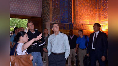 'AQSh generali Samarqandni ziyorat qildi'ning rasmi