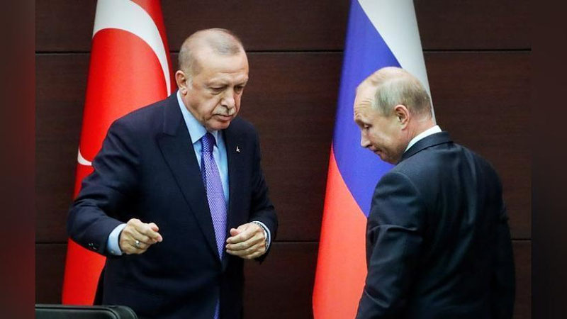 'Putin va Erdo`g`on Rossiyada muzokara o`tkazadi'ning rasmi