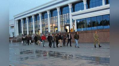 'Turkiya harbiy delegasiyasi xalqaro mashg`ulotlarda ishtirok etish uchun Toshkentga etib keldi'ning rasmi