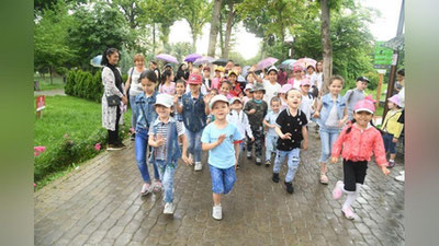 Изрображение 'В Экопарке прошло оздоровительное мероприятие для детей (фото)'