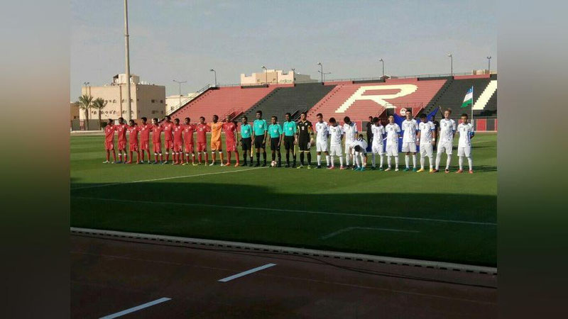 '​O`ZBEKISTON O`SMIRLAR TERMASI U-16 OCh SARALAShINI G`ALABA BILAN BOShLADI'ning rasmi