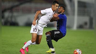 'Sardor Rashidov to`p surayotgan “Al-Jaish” yirik hisobda taslim bo`ldi'ning rasmi