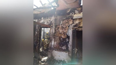 Изрображение 'Тушение пожара в частном доме в Самарканде попало на видео'