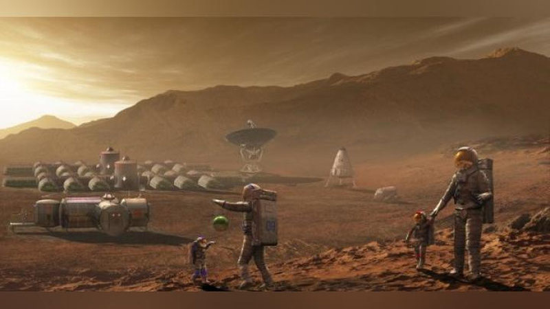 'MARSDAGI ILK ODAM 100 YILDAN SO`NG TUG`ILADI'ning rasmi