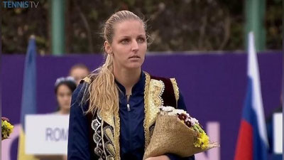 Изрображение 'КАРОЛИНА ПЛИШКОВА ВЫИГРАЛА ТЕННИСНЫЙ ТУРНИР TASHKENT OPEN'