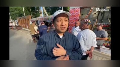 '“Dunyoni bog`laydigan festival ekanining guvohi bo`lyapman”'ning rasmi