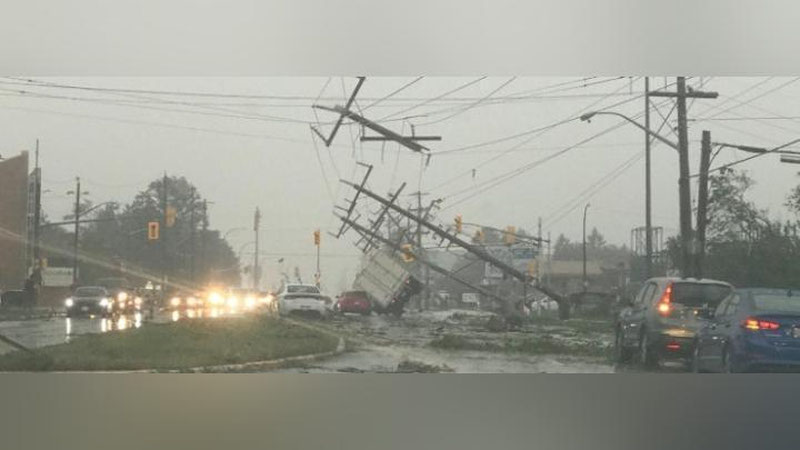 'Kanadada kuchli tornado kuzatildi (Video)'ning rasmi