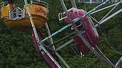 '​Charxpalak attraksioni ag`darilishi oqibatida 2 ayol va 1 bola tan jarohati oldi'ning rasmi