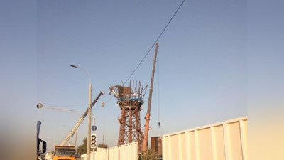 Изрображение 'В СТОЛИЦЕ СНЕСЛИ 118-ЛЕТНЮЮ ВОДОНАПОРНУЮ БАШНЮ (ФОТО)'