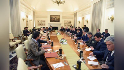 'O`zbekiston-Hindiston hamkorligining yangi imkoniyatlari muhokama qilindi 'ning rasmi