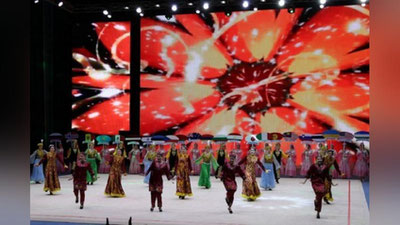 'Toshkentda badiiy gimnastika bo`yicha Jahon kubogi bosqichi tantanali ochildi'ning rasmi