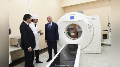 'Endi onkologik xastaliklarga shifo istab xorijga borishga hojat yo`q'ning rasmi