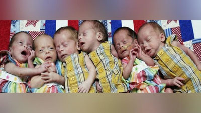 'Polshada bir vaqtning o`zida 6 nafar chaqaloq dunyoga keldi (Video) 'ning rasmi