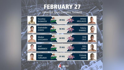 '"Uzbek Tigers" "Cuba Domadores"ни мағлубиятга учратди'ning rasmi