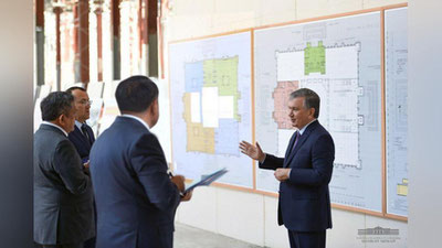 Изрображение 'Как идет строительство Центра исламской цивилизации (фото)'