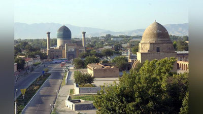 'SAMARQANDDA 130 O`RINLI MEHMONXONA MAJMUASI BARPO ETILADI'ning rasmi