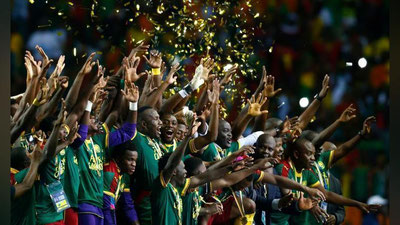 'Kamerun Afrika Millatlar Kubogi sohibiga aylandi'ning rasmi