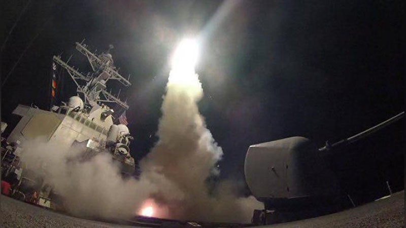 '​AQSh Suriyadagi aviabazaga raketa zarbasini berdi (VIDEO)'ning rasmi