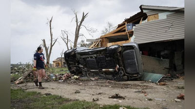 'AQSh da tornadodan 130 nafar inson jabrlandi'ning rasmi