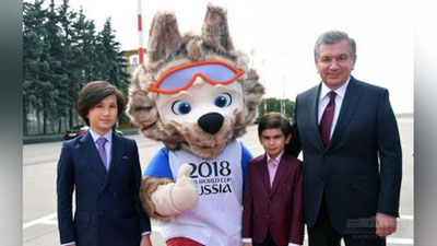 Изрображение 'ПРЕЗИДЕНТ ПРИБЫЛ В МОСКВУ ВМЕСТЕ С СЫНОМ И ВНУКОМ'