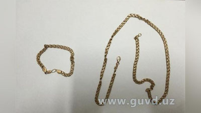 'ТОШКЕНТДА МЕТАЛЛДАН ИШЛАНГАН ТАҚИНЧОҚЛАРНИ ТИЛЛА НАРХИДА СОТГАН  АЁЛ УШЛАНДИ'ning rasmi