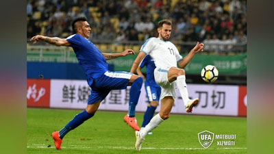 Изрображение '"CHINA CUP": СБОРНАЯ УЗБЕКИСТАНА УСТУПИЛА УРУГВАЮ (ВИДЕО)'