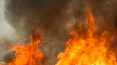 'Qo`yliq bozori yaqinida kuchli yong`in sodir bo`ldi'ning rasmi