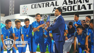 'O`zbekiston o`smirlari - CAFA U16 chempionati g`olibi!'ning rasmi