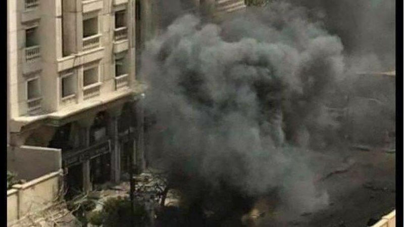 'Мисрдаги портлаш оқибатида полициячи ҳалок бўлди (Фото)'ning rasmi