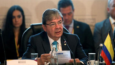 'Kolumbiya prezidenti Xuan Guaydo bilan uchrashdi 'ning rasmi