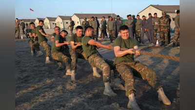 'O`zbekiston harbiylari arqon tortishda tengsiz ekanini isbotladi'ning rasmi