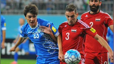 'JCh–2018 saralashi. Suriya – O`zbekiston uchrashuvi prevyusi 'ning rasmi