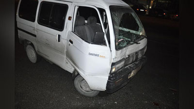 Изрображение 'ПОД САМАРКАНДОМ ВОДИТЕЛЬ ДАМАСА НАМЕРЕННО ЗАДАВИЛ ИНСПЕКТОРА ДПС'