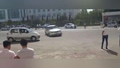 Изрображение 'Экстремалы из свадебного кортежа в Самарканде получили по 7 и 10 суток ареста (видео)'