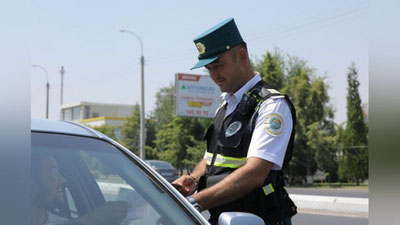 Изрображение 'В Ташкенте сотрудники ДПС начали тестировать бодикамеры'